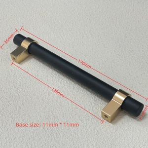 <span class=keywords><strong>2025</strong></span> màu sắc hình chữ T mới bị chặn đồ nội thất bằng hợp kim nhôm, tủ thực tế, tủ quần áo, ngăn kéo, kéo phần cứng Tủ rượu - Product Image 2