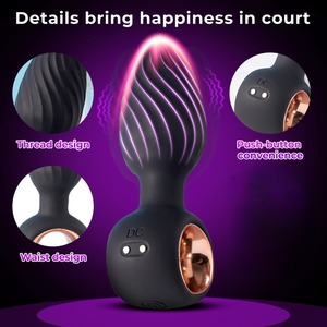 <strong>Wholesale</strong> <strong>Hot</strong> Sale Remote Control <strong>Anal</strong> <strong>Sex</strong> Toys Male Vibrating Prostate Massager Rotating <strong>Anal</strong> Plug Expansion Stimulating Dilator - Product Image 2