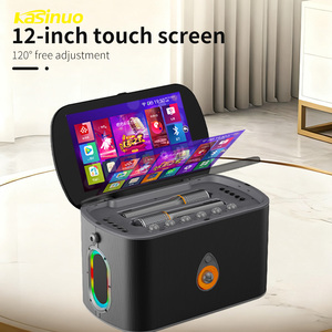 2025 New Product <strong>Karaoke</strong> <strong>Machine</strong> Dual 4'' Woofer 60W <strong>Portable</strong> Speaker W/11.6 Inch IPS Display Screen - Product Image 5