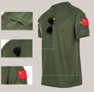 Custom <strong>Mens</strong> Tactical Short Sleeve Blank Round Neck <strong>T</strong> <strong>Shirt</strong> Cargo Tactical Pullover Outdoor <strong>T</strong>-<strong>Shirt</strong> Combat Tactical <strong>T</strong> <strong>Shirt</strong> - Product Image 2