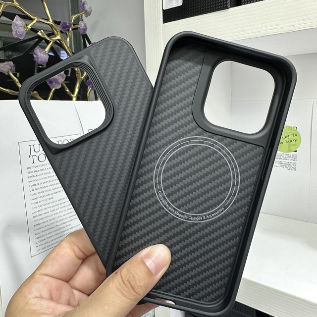 Real Kevlar Fiber+tpu Armor Aramid Luxury Phone Case for Iphone 15 case Full Protective Shockproof Cell Phone case
