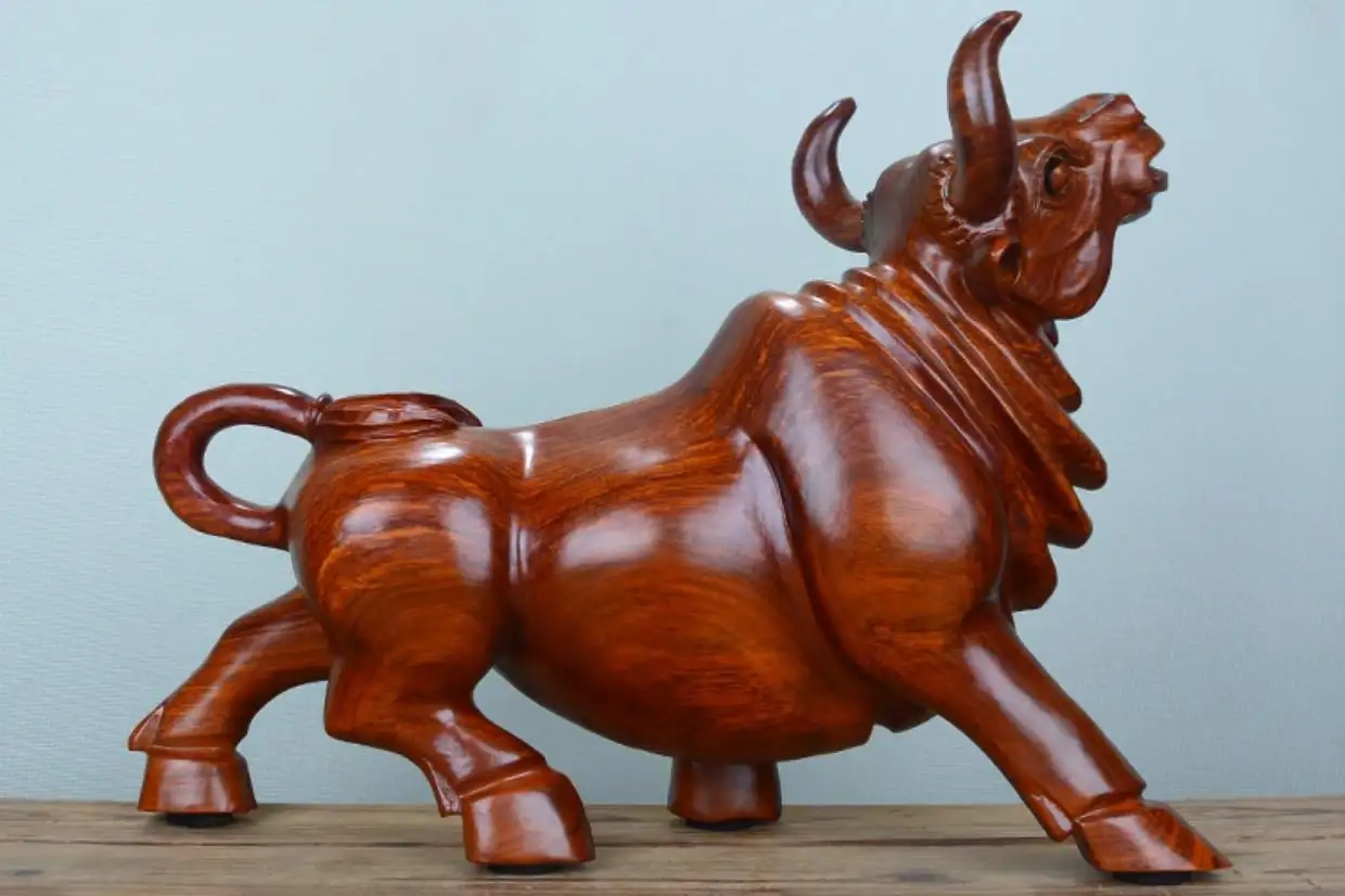 factory direct sale Modern customized Creative Cattle Sculpture Decoration bull bronze sculpture