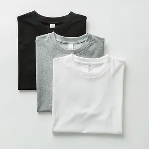 LOGO personnalisé vente en gros lourd 100% coton votre propre marque t-shirt vierge impression personnalisée t-shirts de haute qualité pour hommes