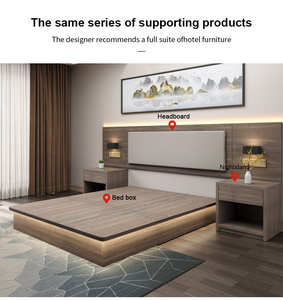 Venta Directa de Fábrica, Juego de Muebles de Dormitorio Modernos de Lujo para Hoteles de 5 Estrellas, para Hostelería de Alta Gama - Product Image 5