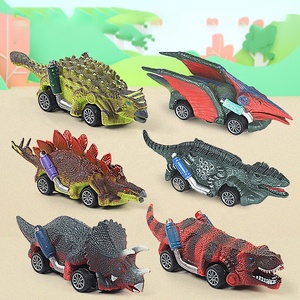 Jouets de dinosaures à tirer en arrière - Voitures de dinosaures, véhicules, nouveau modèle, jouets de voitures de dinosaures, vente en gros - Product Image 6