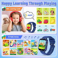 Produk Terlaris 2026 Jam Tangan Pintar Anak, Permainan Puzzle, Mendengarkan Musik, Mengambil Gambar, Jam Tangan Pintar dengan Kamera