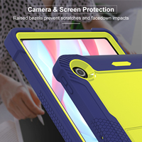 Funda de Silicona Resistente y Moderna para Tablet PC con Borde Elevado para Protección de la Cámara, Diseño Apto para Niños, para Lenovo Tab 10.1 2025