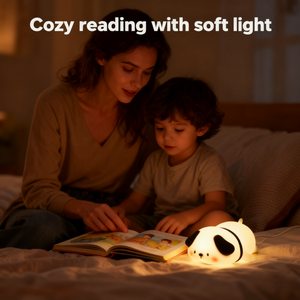Free Sample Touch Silicone Creative Pluggin Usb Children's Night Lamp in Rechargeable Silicon Table <strong>Mini</strong> Bedroom Night Light - Product Image 6