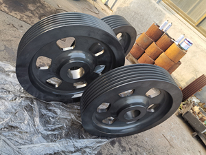 Keilriemen scheiben aus Grauguss nach europäischer Norm, Einzel nut, Mehrfach nut, geeignet für die Anpassung des Riemen motors - Product Image 6