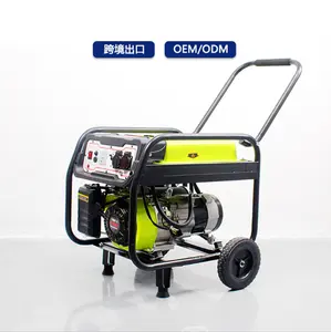 Aoda murah Cina 3 fase kecil 7 Kw 7.5 Kw 9kva kotak Generator Diesel kedap suara 7kw 9kw 9,5kw harga