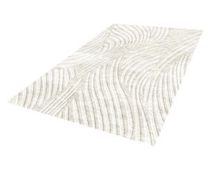 Alfombra Moderna de Lana de Pelo Medio, Hecha a Mano, con Base de Goma de 12 mm de Grosor, Diseño Floral, Antideslizante, Suave, Afelpada, de Lujo y Ecológica - Product Image 6