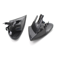 Feux de Gabarit Latéraux Avant Fumé pour BMW Série 3 E46 Berline 98-01 - Paire (Réf. 63136902765, 63136902766)