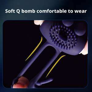 Aanpassen Juguetes Sexuales Cock Ring Seksspeeltjes Voor Man Vibrator Cock Ring Volwassen Speelgoed Penis Ring Sextoys Siliconen Delay Ring - Product Image 6