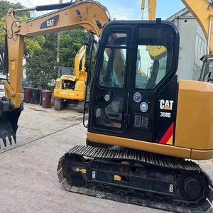 Excavatrice d'occasion Caterpillar CAT308E Premium avec godet de 0,31 m³ pour travaux municipaux, aménagement paysager et terrassement – Sélection Optimale - Product Image 3