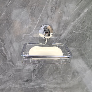 Porte-<span class=keywords><strong>savon</strong></span> mural en acier inoxydable chromé de haute qualité <span class=keywords><strong>pour</strong></span> hôtels et salles de bain-Accessoire de luxe <span class=keywords><strong>pour</strong></span> porte-<span class=keywords><strong>savon</strong></span> - Product Image 1