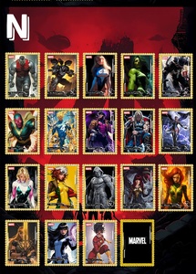 Cartes à collectionner en métal <span class=keywords><strong>Marvel</strong></span> : Thor, Iron Man, Spider-Man – Personnages <span class=keywords><strong>de</strong></span> super-héros et d'anime – Jeu <span class=keywords><strong>de</strong></span> <span class=keywords><strong>société</strong></span> – Vente en gros - Product Image 6