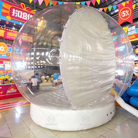 Dôme gonflable géant pour fête de révélation du sexe, cabine photo, avec zone de saut - Prêt à expédier