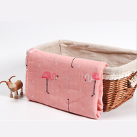 120*120cm bébé Swaddle couverture coton bio bambou mousseline Swaddle Wrap mousseline bébé couverture de sécurité pour les nouveau-nés