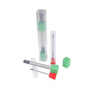 Fraises en bout à nez sphérique de micro-diamètre revêtu de diamant: Convient pour l'usinage de graphite à partir de carbone SGL, <span class=keywords><strong>Mersen</strong></span> et Tokai Carbon Japan - Product Image 4