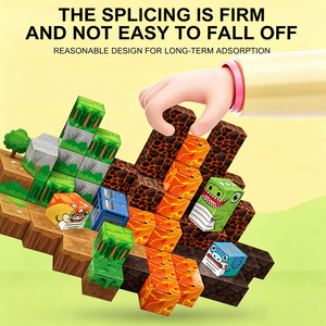 Bloques de Construcción Magnéticos al por Mayor, Juguete STEM de Dinosaurios para Preescolares, Set de Construcción de Cubos de Píxeles 3D, Precio al por Mayor - Product Image 6