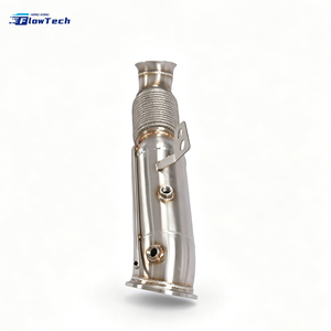 Tubo de Escape de Alto Flujo para Carreras, Pulido, para BMW 540i 740Li 840i B58 3.0T con OPF, Acero Inoxidable ss304 - Product Image 2