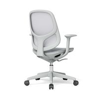 Chaise de bureau ergonomique moderne et confortable en maille intégrale, réglable en hauteur, pour ordinateur
