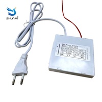 Interrupteur de lumière Led Ultra fin 24W13 épais capteur de contrôle intelligent de salle de bains dc 12v interrupteur tactile à miroir capacitif