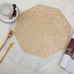 EN STOCK Octogonal Antidérapant Napperons Évider Vinyle <span class=keywords><strong>Tapis</strong></span> <span class=keywords><strong>de</strong></span> <span class=keywords><strong>Cuisine</strong></span> <span class=keywords><strong>Tapis</strong></span> <span class=keywords><strong>de</strong></span> <span class=keywords><strong>Table</strong></span>, aet <span class=keywords><strong>de</strong></span> 4 - Product Image 3