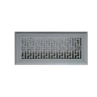 Rejilla de ventilación de aluminio de diseño moderno y Victoriano ajustable, Panel de acceso de techo, difusores decorativos, cubierta de salida de aire de ventilación