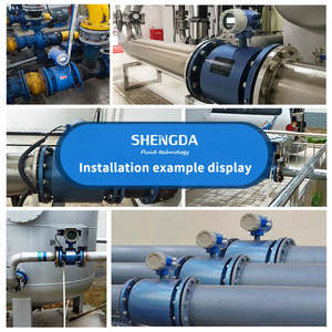 Nouveauté Débitmètre électromagnétique de haute qualité IP65 IP68 avec une précision de 0,2% à 0,5% DN6~DN3000 mm Utilisation dans la ligne de lait en usine - Product Image 3