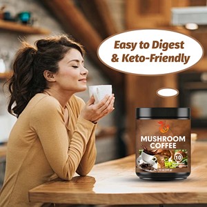 Café de Hongos OEM Fácil de Digerir y Apto para Dieta Keto, Apoya la Salud y la Inmunidad, Aumenta la Energía y la Concentración, Sabor Suave, Sin Efecto Estimulante - Product Image 4