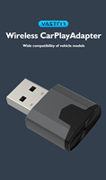 CP22 OEM ODM Dongle USB CarPlay filaire et sans fil 2 en 1, design élégant, connexion rapide, CarPlay