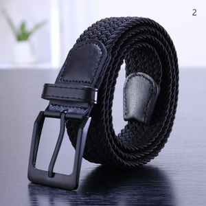 Ceinture équestre AmpsafeX en toile tissée respirante et durable, accessoire de sécurité unisexe réglable pour l'équitation en noir - Product Image 3