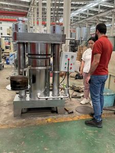 Máy ép dầu lạnh thủy lực sử dụng thương mại bơ mè dầu óc chó hạnh nhân ép lạnh - Product Image 5