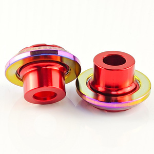 Qiangye Fork Cup Dazzling Red <b>Titanium</b> Plated For Niu N1S Ninja 400 Motorcycle Front Shock Absorber Modification Parts - Product Image 2