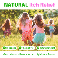 Marque privée Naturel Anti Démangeaison Patch Autocollant Arrêt Instantané Bug Moustique Morsure Démangeaison Soulagement Patchs pour Enfants Adultes