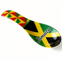 Support à Cuillères Thème Jamaïque, Haïti, République Dominicaine, Antigua-et-Barbuda – Créatif, Tendance et en Plastique – Vente en Gros