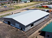 Edificio Prefabricado de Estructura de Acero, Galpón para Taller de Procesamiento de Alimentos, Bodega con Estructura de Acero, Tinglado