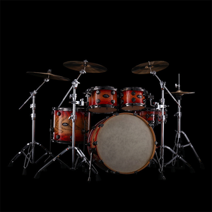 Batterie de jazz Du Du Shelf Medicine Series, cinq fûts, trois cymbales, en érable, réglable, robuste, fabriquée en Chine - Product Image 2