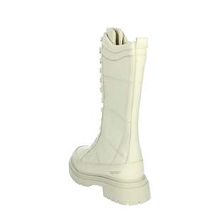 Botas de media pantorrilla para mujer Carmela color crema 160920 con tacón - Product Image 2