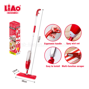 LiAo 2 in 1 Smart Floor Cleaning Tools Set Eco House Telescopic <strong>Wall</strong> Cleaner Wiper New Spray Sprey <strong>Mop</strong> With Sprayer - Product Image 2
