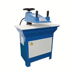 Shoe leather clicker press cutting machine automatic hydraulic swing arm travelling head die cutting press machine