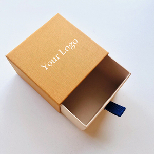 Custom Logo Luxury Recycled Rigid Paperboard <b>Square</b> Sleeve Drawer Sliding Gift Box with Printed Cardboard Packaging - Product Image 2