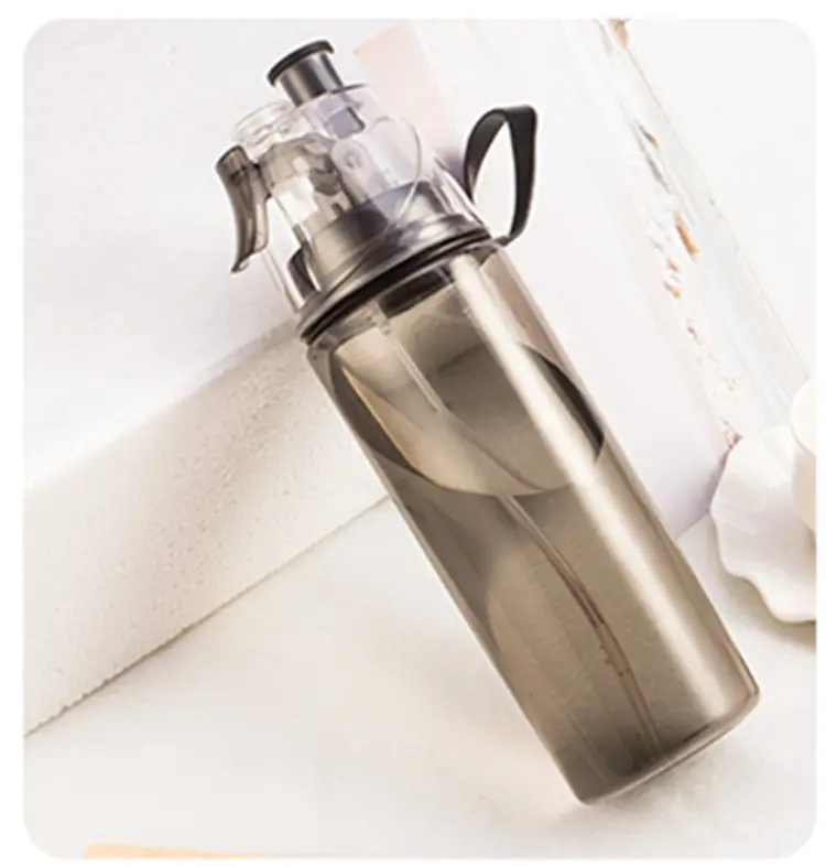 Flacon pulvérisateur en plastique sans BPA, bouteille d'eau de sport, brouillard, 500ml