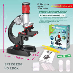 Juego de Microscopio EPT, Microscopio Óptico Portátil de Mano con Enfoque Ajustable, Juguete Científico para Niños, Aprendizaje STEM - Product Image 5
