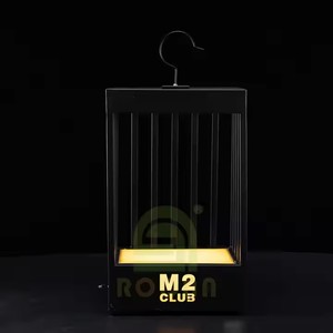 Fourniture stable Présentoir de champagne de marque à double capacité de bouteille Présentoir de bouteille LED de luxe à la mode - Product Image 5