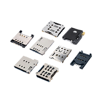 Connecteur de support de carte sim MUP-C793 8PIN prise de lecteur de carte SMT pour Offre Spéciale d'ascenseur haut de gamme pos stb en Inde Malaisie Vietnam