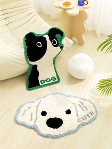 Personnalisé mignon Animal cachemire génération cheveux antidérapant absorbant chambre tapis de bain tapis de chevet couverture pour les filles - Product Image 4