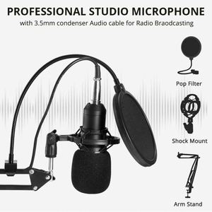 Tarjeta de Sonido Profesional A2 LIVE, Interfaz de Grabación, Mezclador con Micrófono de Escritorio para Grabación y Podcasting - Product Image 3