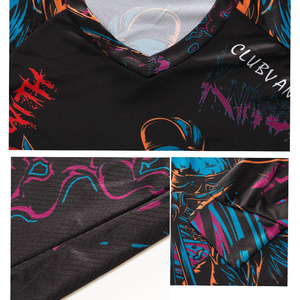 <span class=keywords><strong>Maillot</strong></span> de <span class=keywords><strong>Ciclismo</strong></span> Profesional Sublimado para Bicicleta de Montaña, Descenso, MTB, para Hombre, Alta Calidad, Superventas, Personalizado, Económico, Resistente al Viento, Reversible - Product Image 5